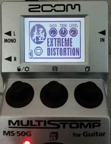 ZOOM MS-50G EXTREME DISTORTION