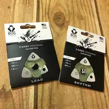 Bog Street Rhythm 3 Sided Elgnomic Pick、Lead 3 Sided Elgnomic Pick