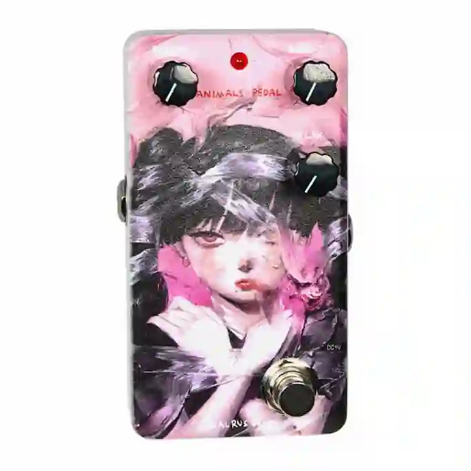 Animals Pedal Custom Illustrated 026 RELAXING WALRUS DELAY by 100年 "曖昧の合間に愛を待つ"