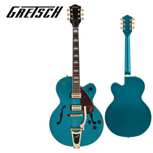 Gretsch G2410TG Streamliner Hollow Body Single-Cut with Bigsby and Gold Hardware
