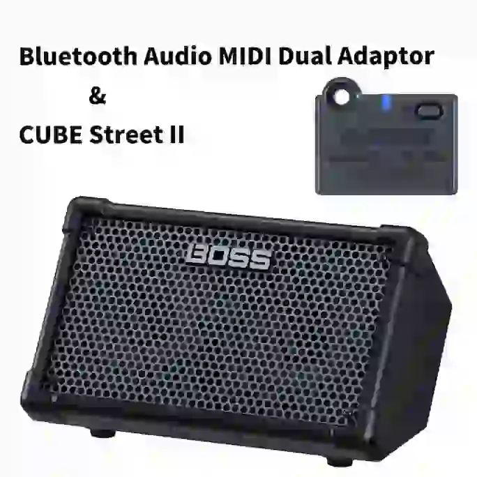 BOSS Bluetooth Audio MIDI Dual Adaptor、CUBE Street II