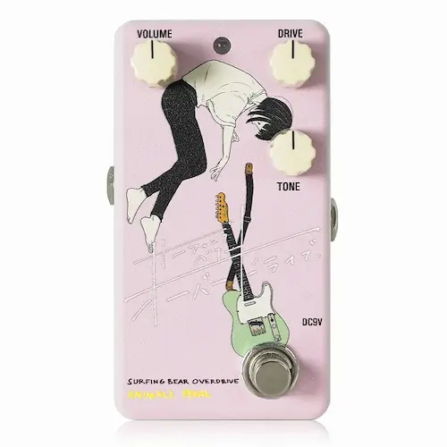 Animals Pedal Custom Illustrated 038 Surfing Bear Overdrive by生活 "サーフィングベアー・ガール"