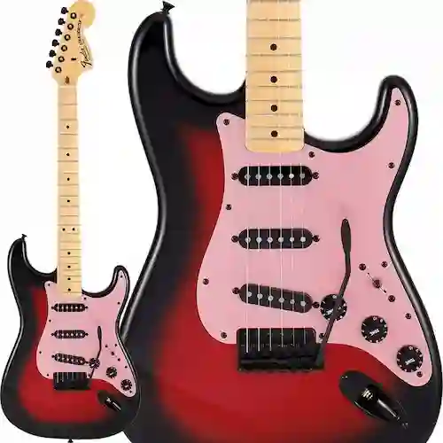 Fender Ken Stratocaster Galaxy Red 2021