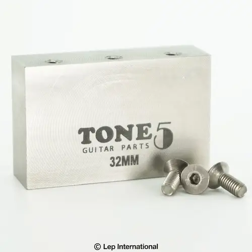 TONE5 GUITAR PARTS 32mm Titanium Super Big Block For Gotoh 1996T