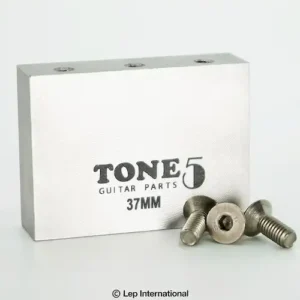 TONE5 GUITAR PARTS 37mm FAT Solid TITANIUM Sustain Block For Floyd Rose