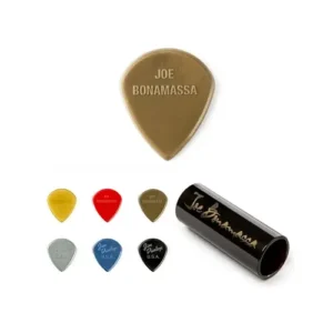 Jim Dunlop 47PJB3NG BONAMASSA JAZZ III GOLD、PVP121 BONAMASSA VARIETY PICK PACK、JB02 BONAMASSA SIGNATURE MEDIUM SLIDE