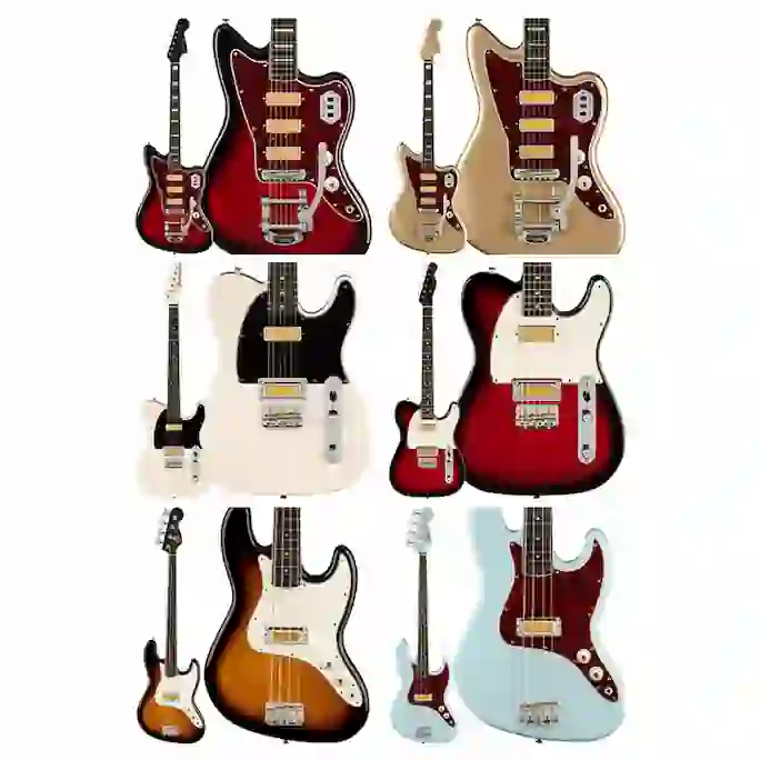 Fender Gold Foil Collection