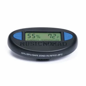 MUSIC NOMAD MN312-HONE – Guitar Hygrometer – Humidity & Temperature Monitor-