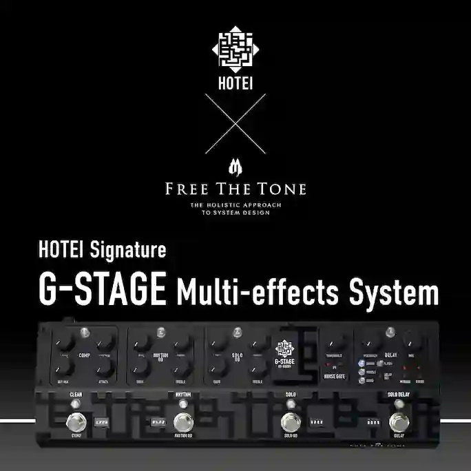 FREE THE TONE HOTEI Signature G-STAGE Multi-effects System