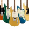 Squier Paranormal Strat-O-Sonic、Paranormal Custom Nashville Stratocaster、Paranormal Esquire Deluxe、Paranormal Jazzmaster XII、Paranormal Rascal Bass HH