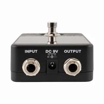 Fender Strobo-Sonic Pro Tuner Pedal(入出力端子)