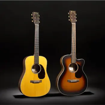 Martin D Jr E Walnut、000C Jr E Walnut Burst