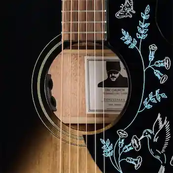 Epiphone Eric Church Hummingbird Dark(サウンドホール)