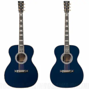 Martin OM Style 42 SH NAVY BLUE、OM Style 28 SH NAVY BLUE