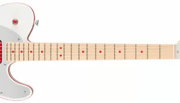 Fender John 5 Ghost Telecaster(指板)